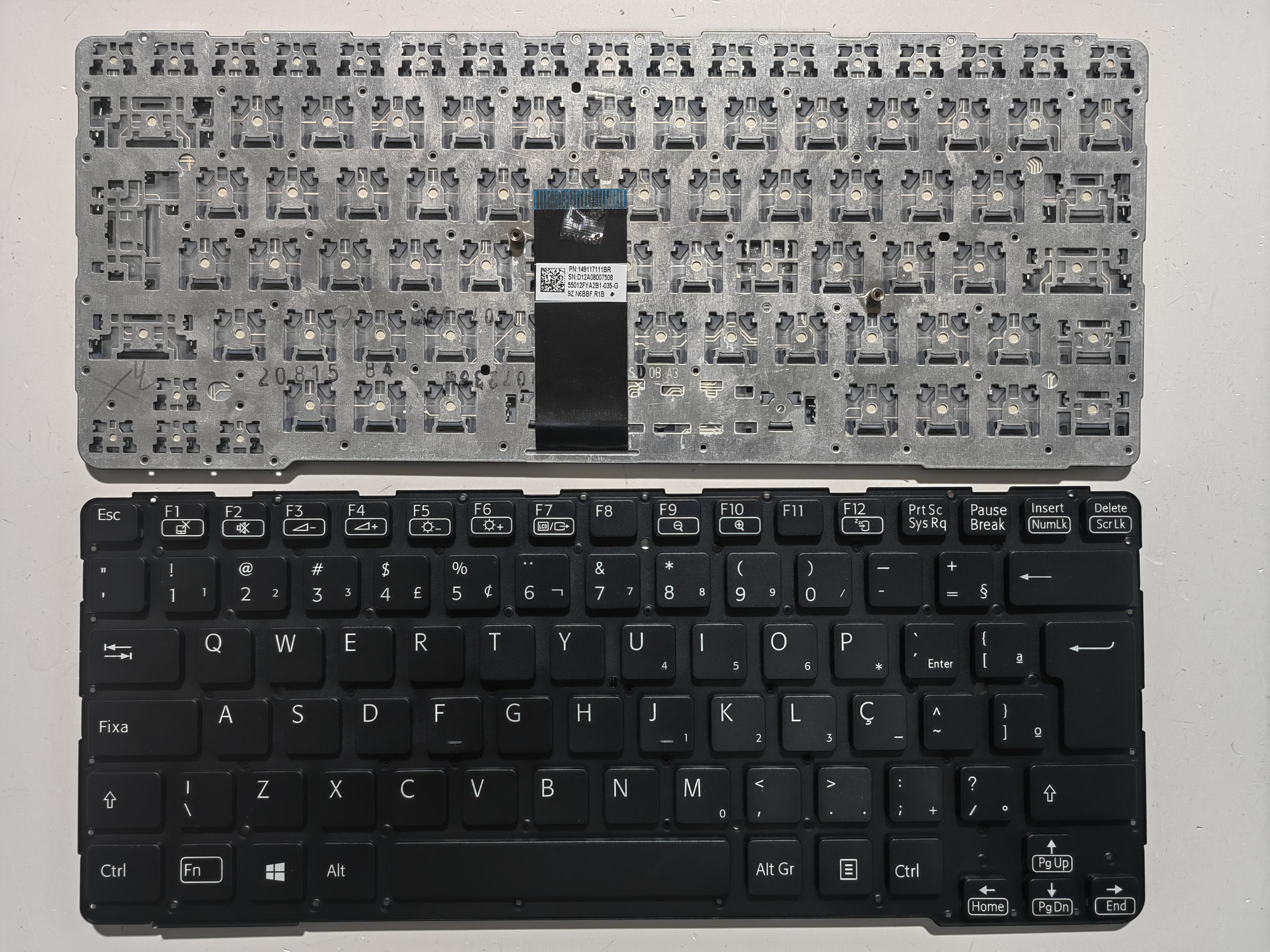 Picture of New Replacement Laptop Keyboard For SONY SVE14A BLACK (OEM) BR Layout